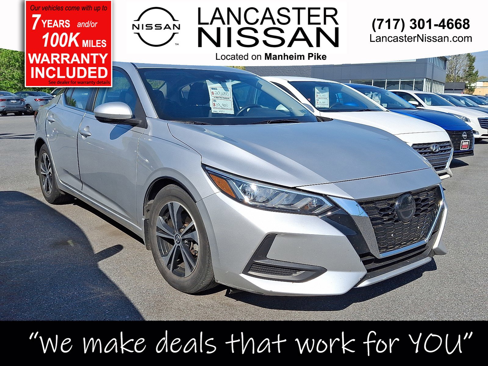 Used 2020 Nissan Sentra SV w/ Trunk Package FWD image 1