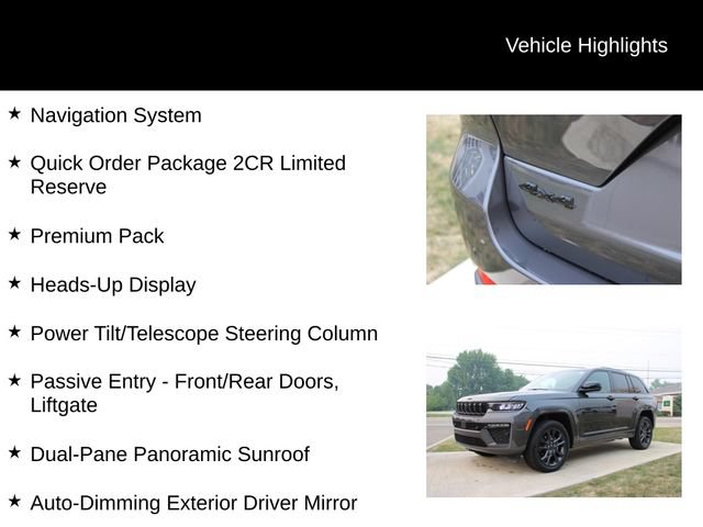 New 2026 Jeep Grand Cherokee Limited AWD/4WD image 3