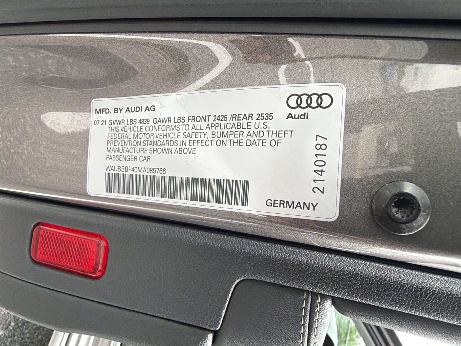 Used 2021 Audi A4 2.0T Premium Plus w/ Premium Plus Package AWD/4WD image 24
