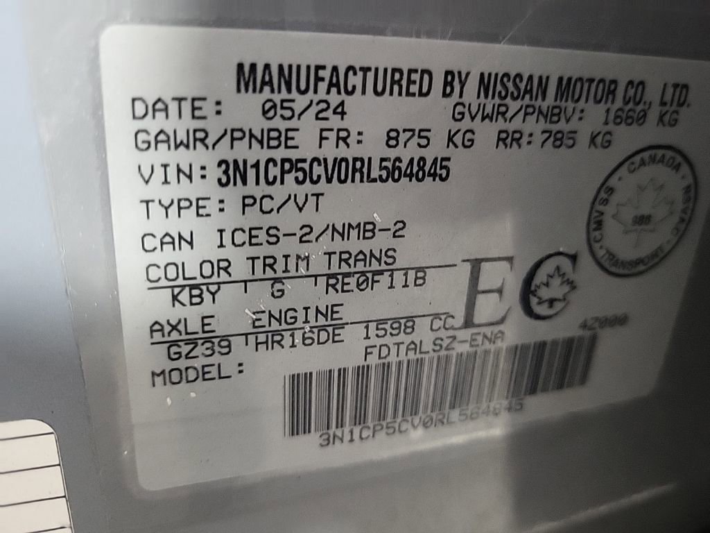 Used 2024 Nissan Kicks SV image 14