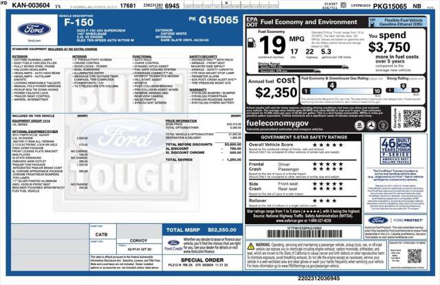 Used 2023 Ford F150 XL w/ Trailer Tow Package AWD/4WD image 4