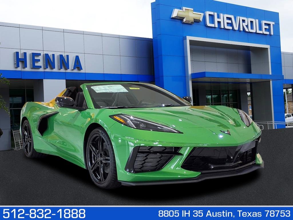 New 2026 Chevrolet Corvette Stingray Convertible w/ 1LT image 1