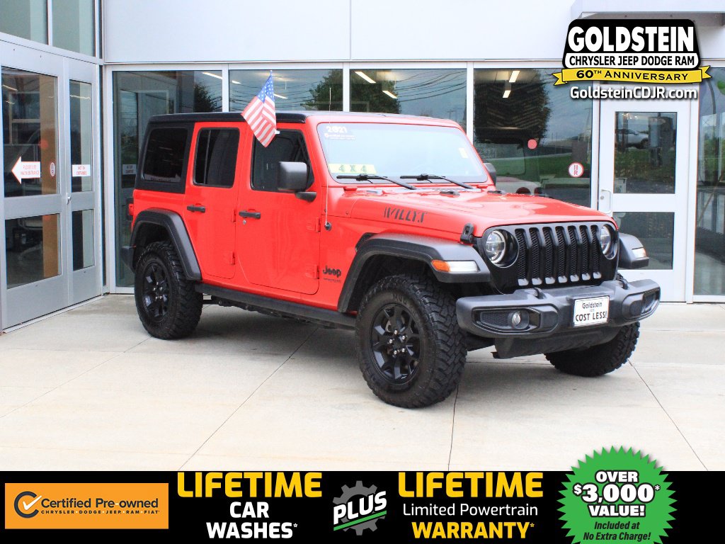 Used 2021 Jeep Wrangler Unlimited Sport