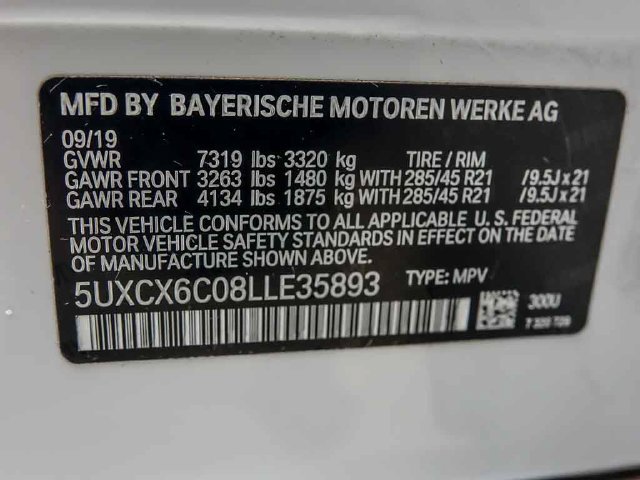 Used 2020 BMW X7 M50i AWD/4WD image 33