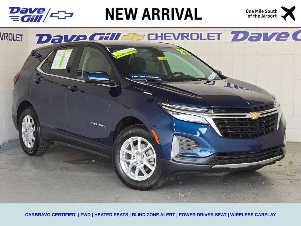 Certified 2022 Chevrolet Equinox LT FWD 360° Tour