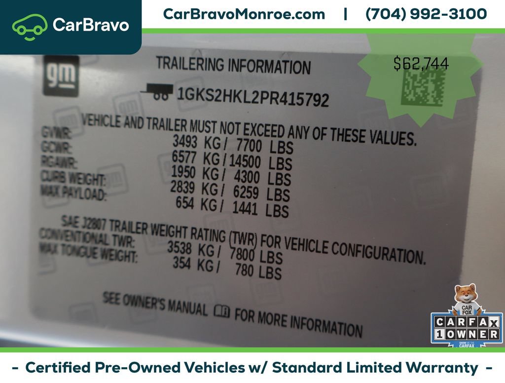 Certified 2023 GMC Yukon XL AT4 w/ AT4 Premium Plus Package AWD/4WD image 55
