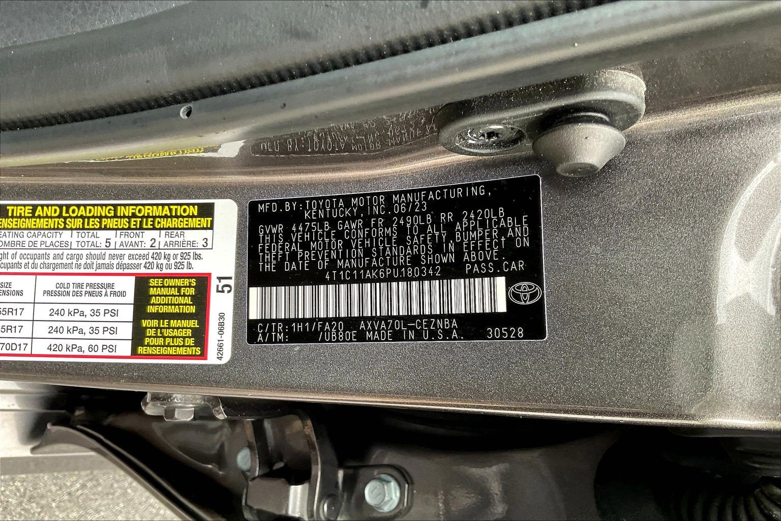 Used 2023 Toyota Camry LE FWD image 20