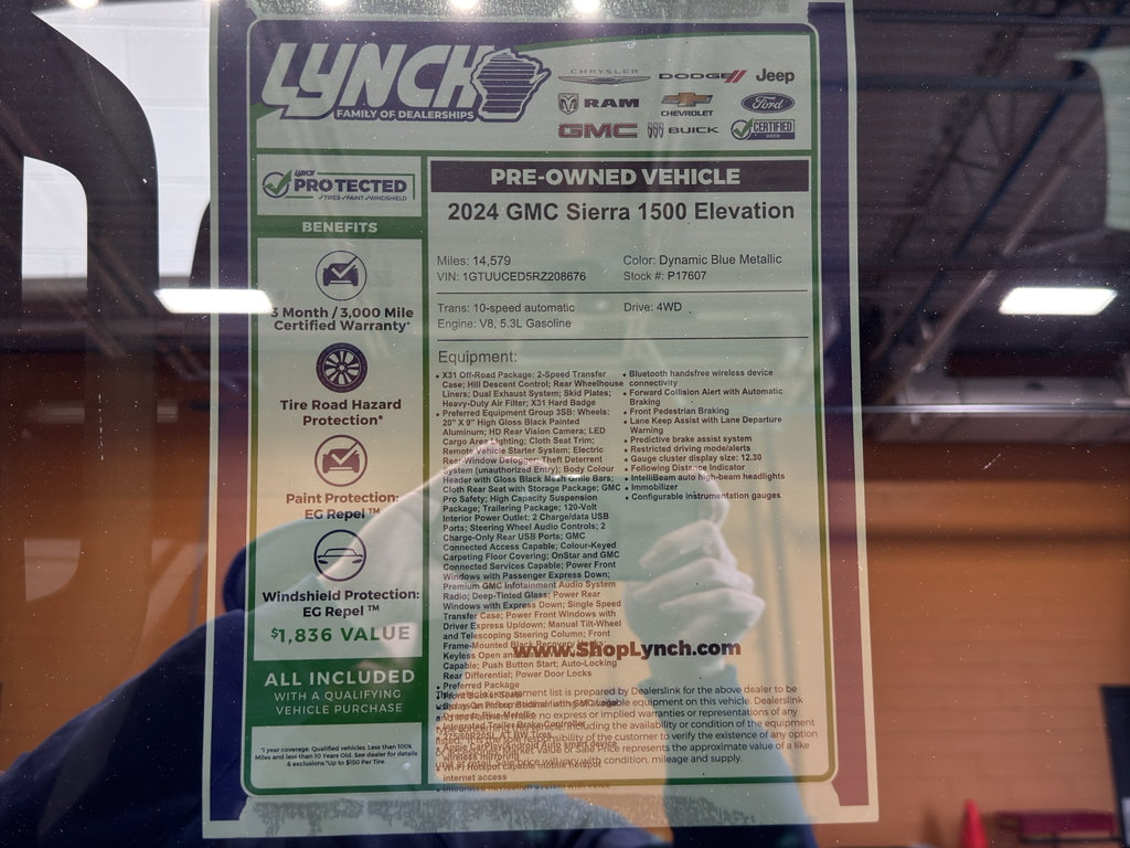 Used 2024 GMC Sierra 1500 Elevation w/ Preferred Package AWD/4WD image 45