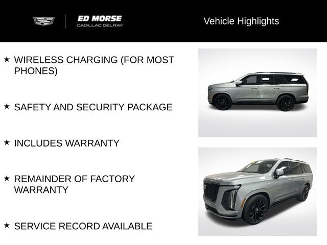 Certified 2025 Cadillac Escalade Sport Platinum w/ LPO, ONYX Package image 18