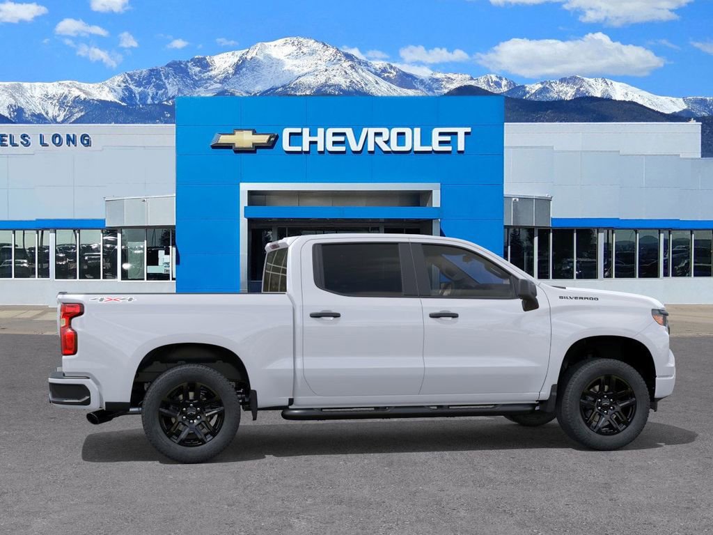 New 2026 Chevrolet Silverado 1500 Custom w/ Turbomax Blackout Package image 5