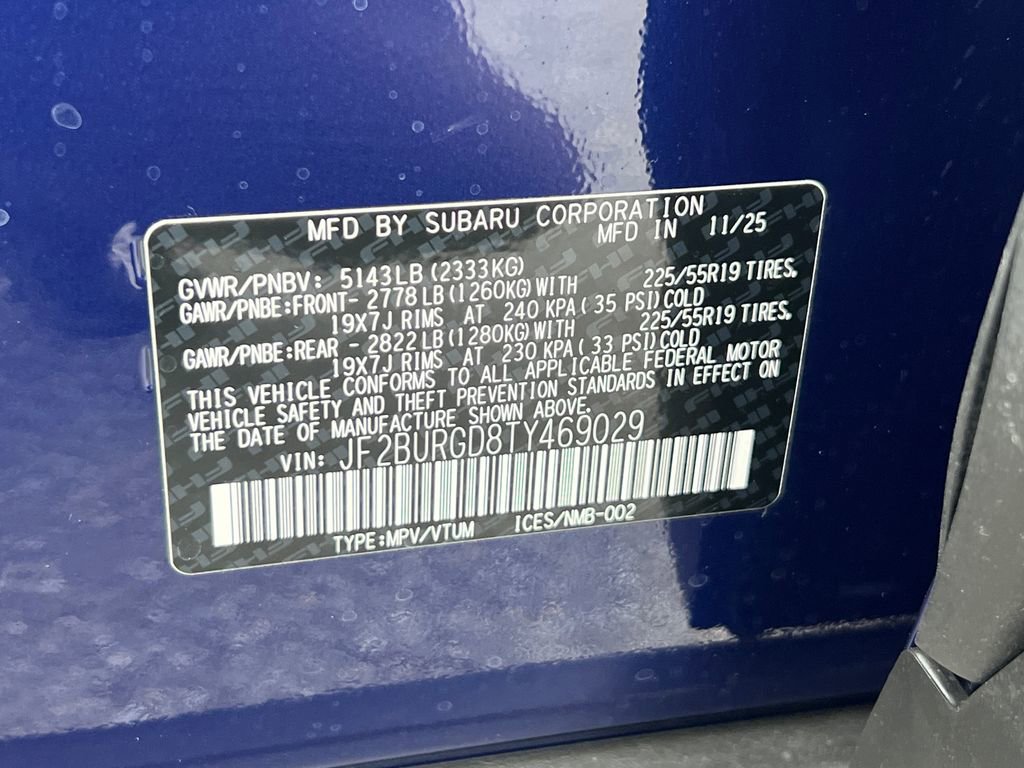 New 2026 Subaru Outback Limited XT image 31