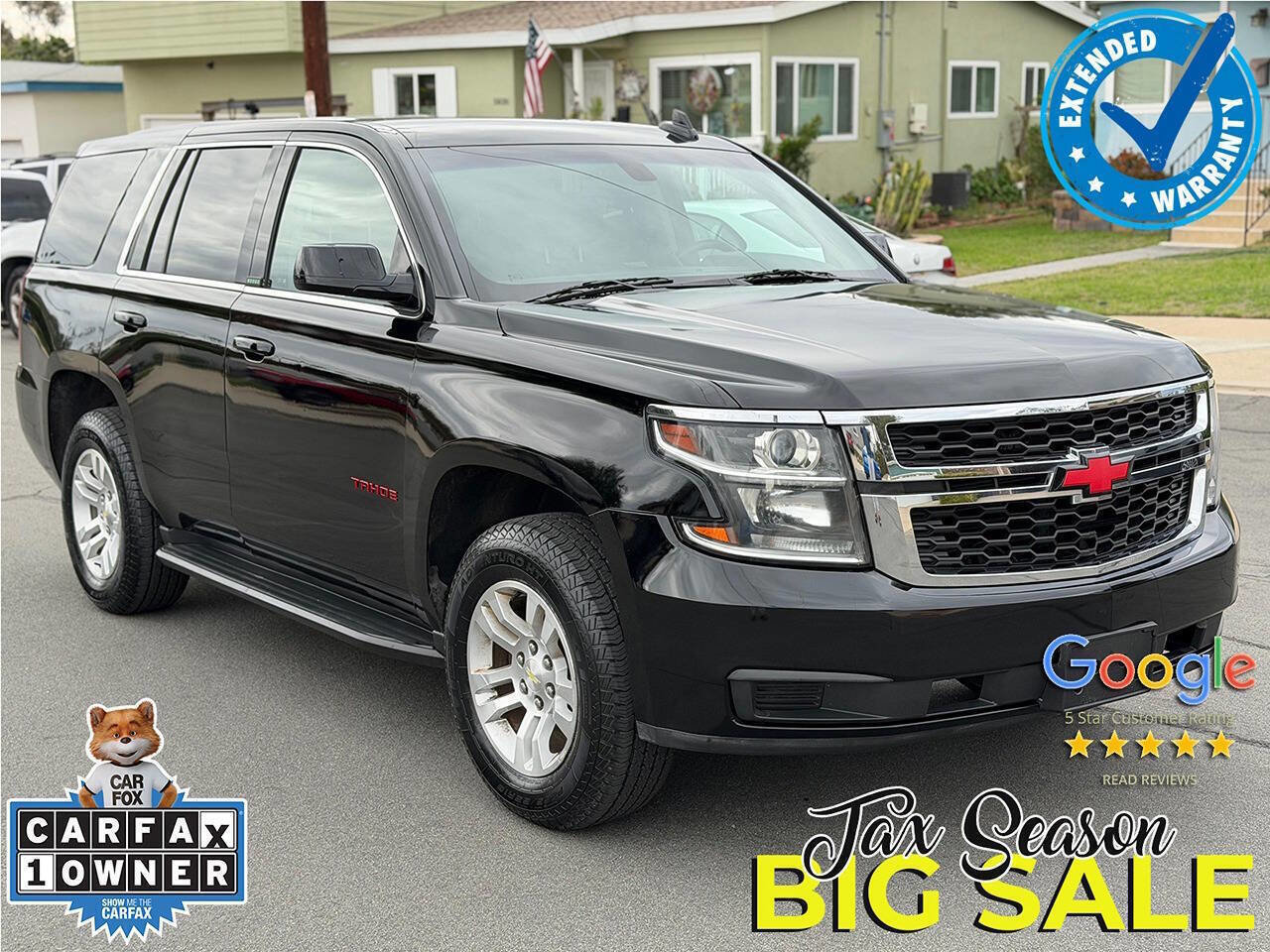 Used 2019 Chevrolet Tahoe 2WD w/ Remote Keyless Entry Package image 1