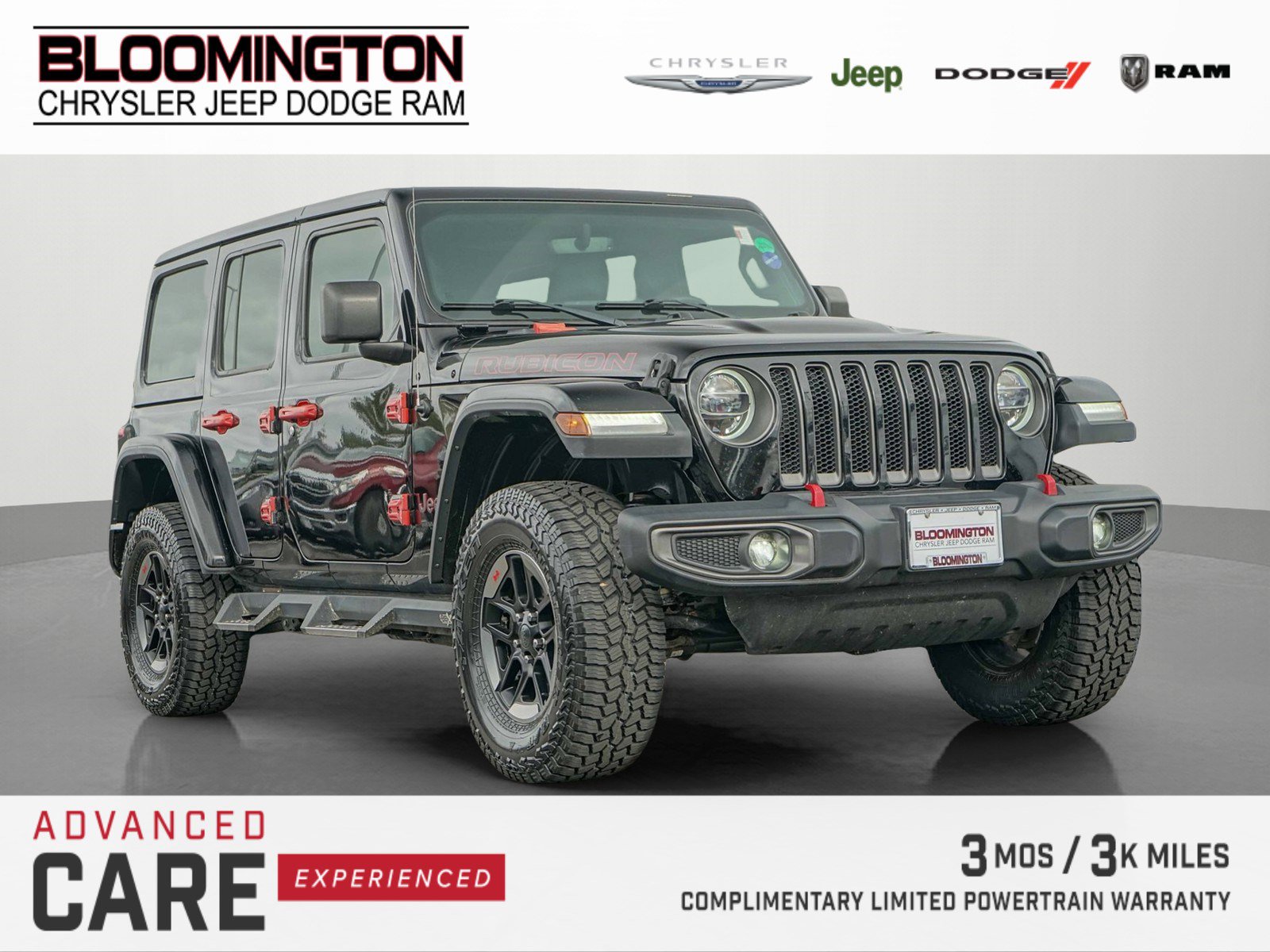 Used 2018 Jeep Wrangler Unlimited Rubicon image 1