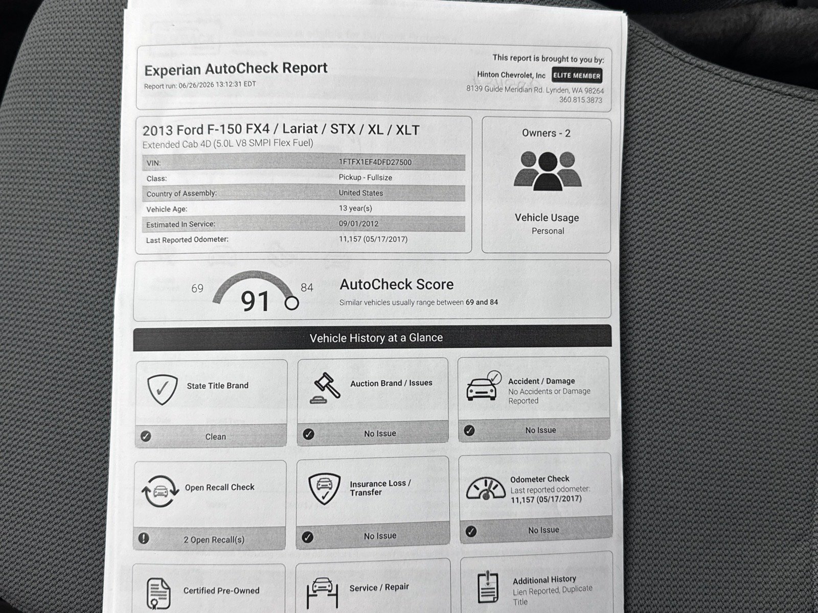 Used 2013 Ford F150 4x4 SuperCab image 16
