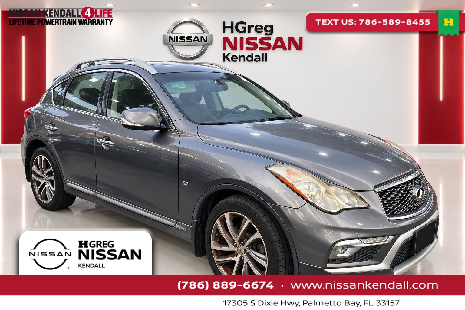 Used 2016 INFINITI QX50 AWD w/ Deluxe Touring Package