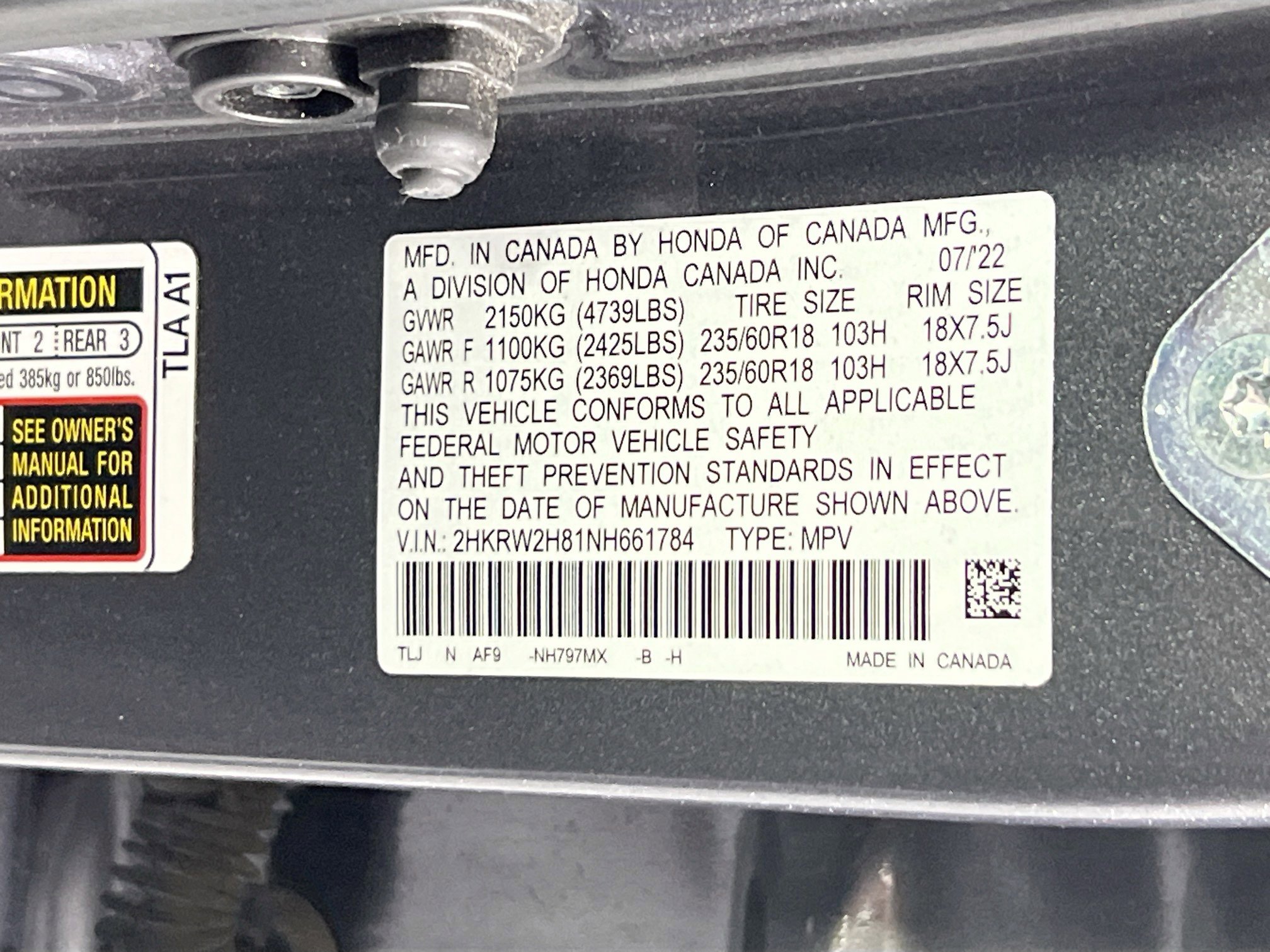 Used 2022 Honda CR-V EX-L image 31