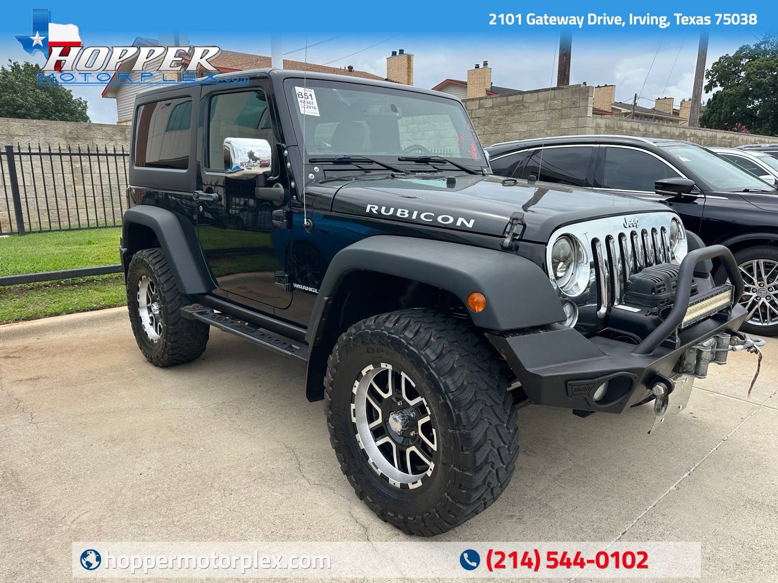 Used 2016 Jeep Wrangler Rubicon w/ Connectivity Group AWD/4WD image 1
