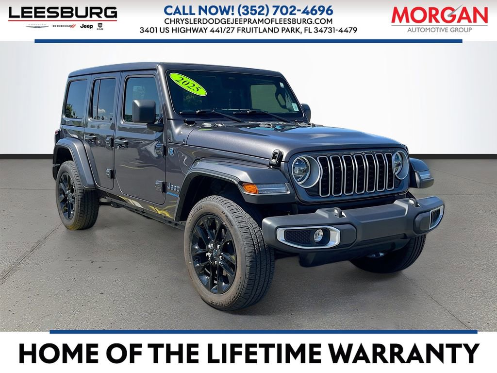 Certified 2025 Jeep Wrangler Unlimited Sahara w/ Safety Group image 1