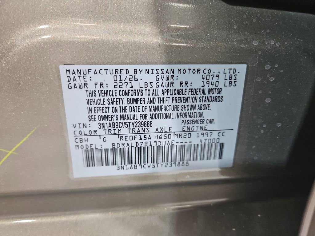 New 2026 Nissan Sentra SV image 27