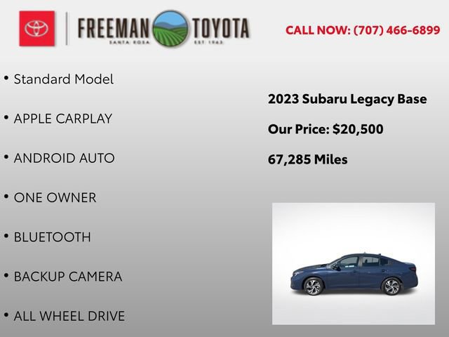 Used 2023 Subaru Legacy AWD/4WD image 5