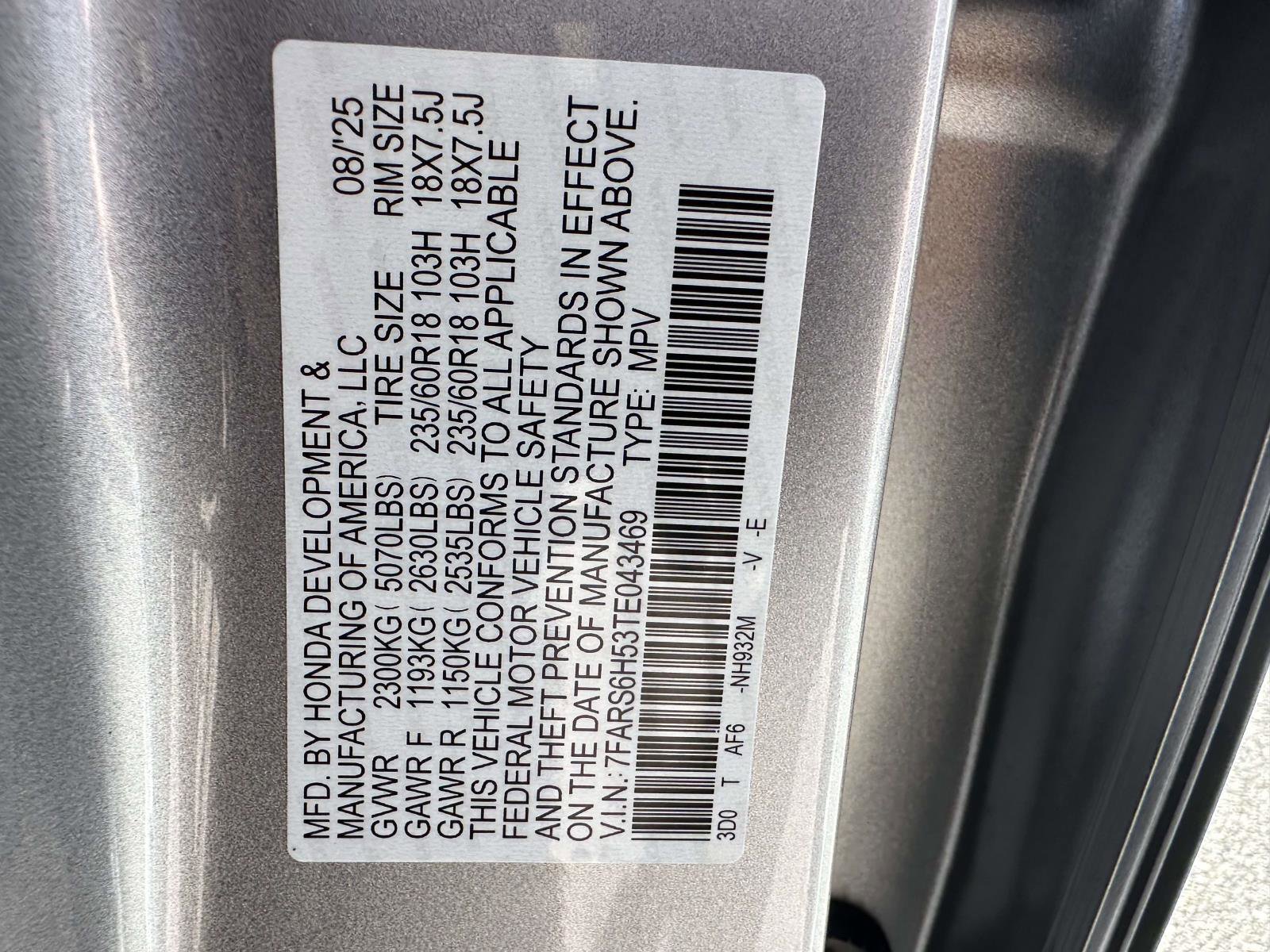 New 2026 Honda CR-V Sport image 30