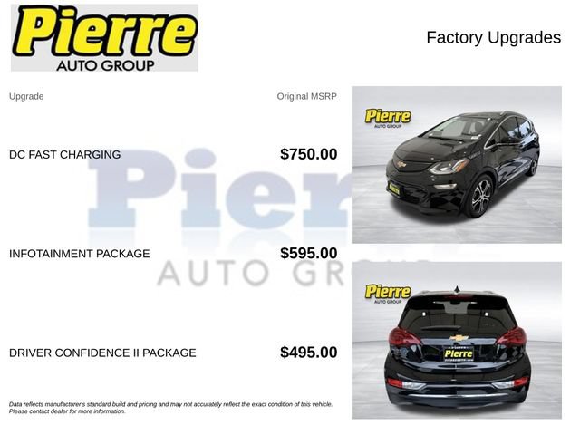 Used 2020 Chevrolet Bolt Premier w/ Infotainment Package FWD image 13