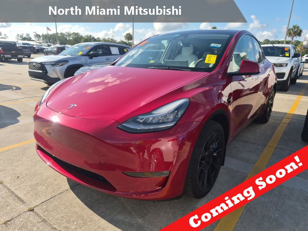 Used 2021 Tesla Model Y Long Range AWD/4WD image 1