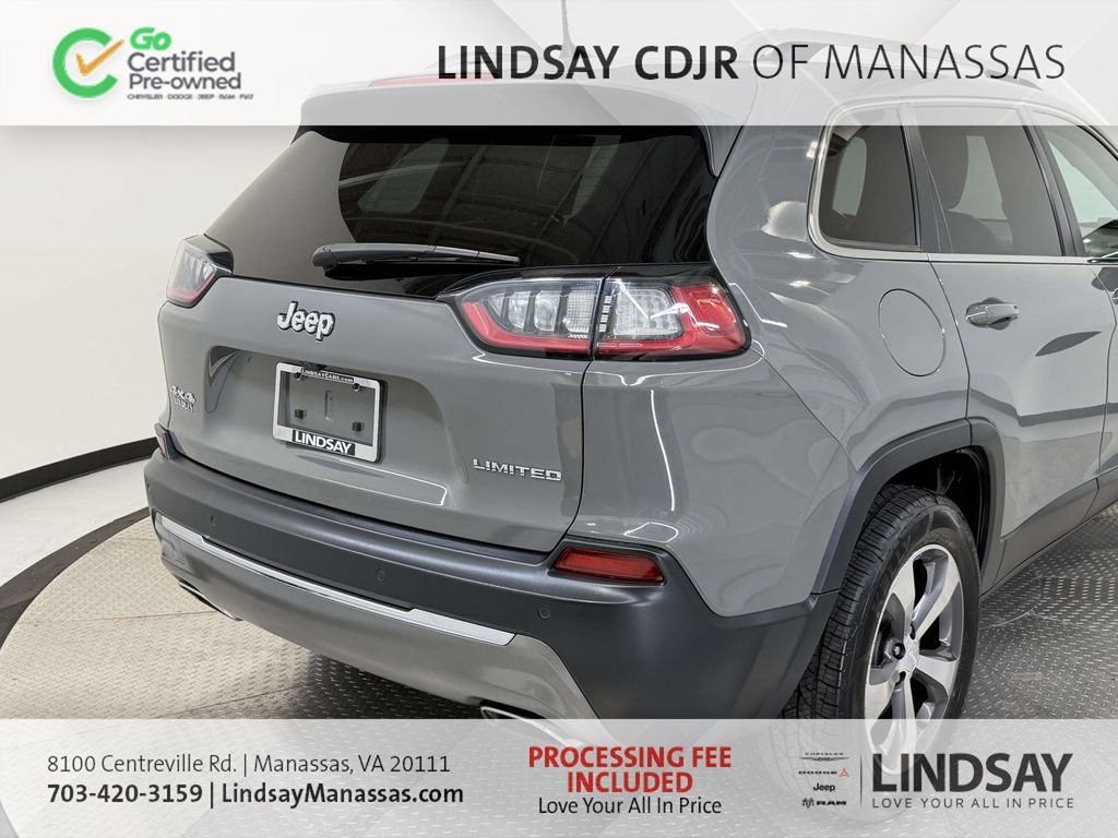 Certified 2020 Jeep Cherokee Limited AWD/4WD image 10