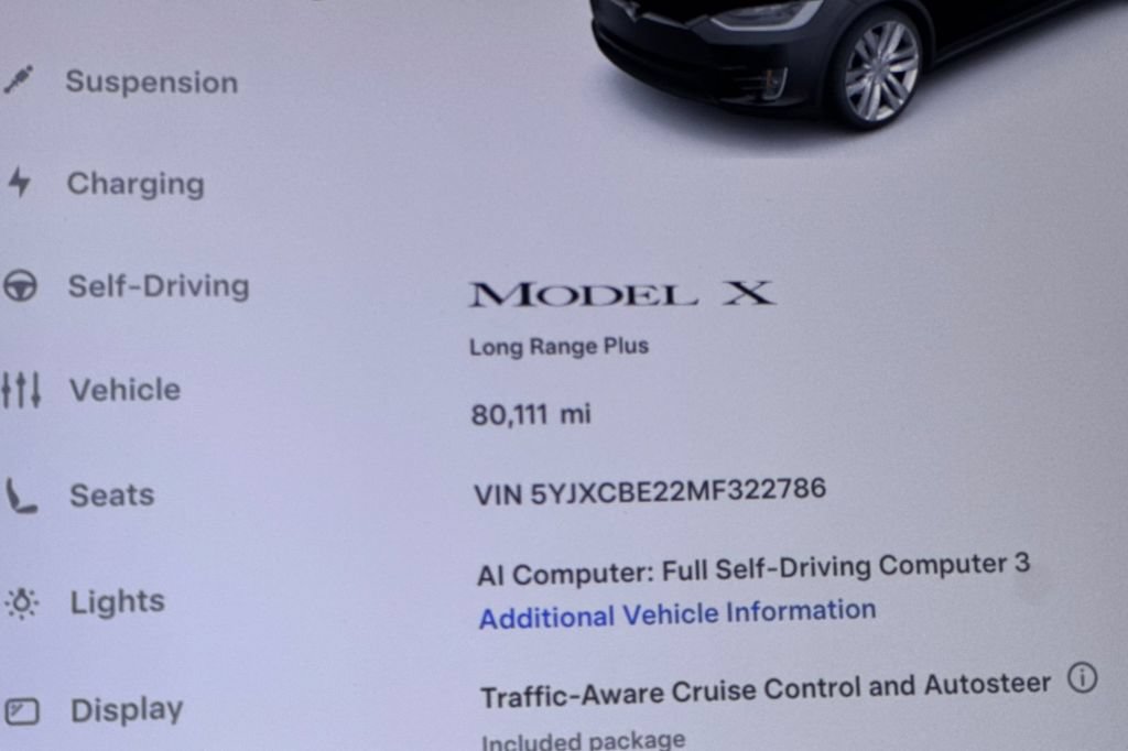 Used 2021 Tesla Model X Long Range AWD/4WD image 25