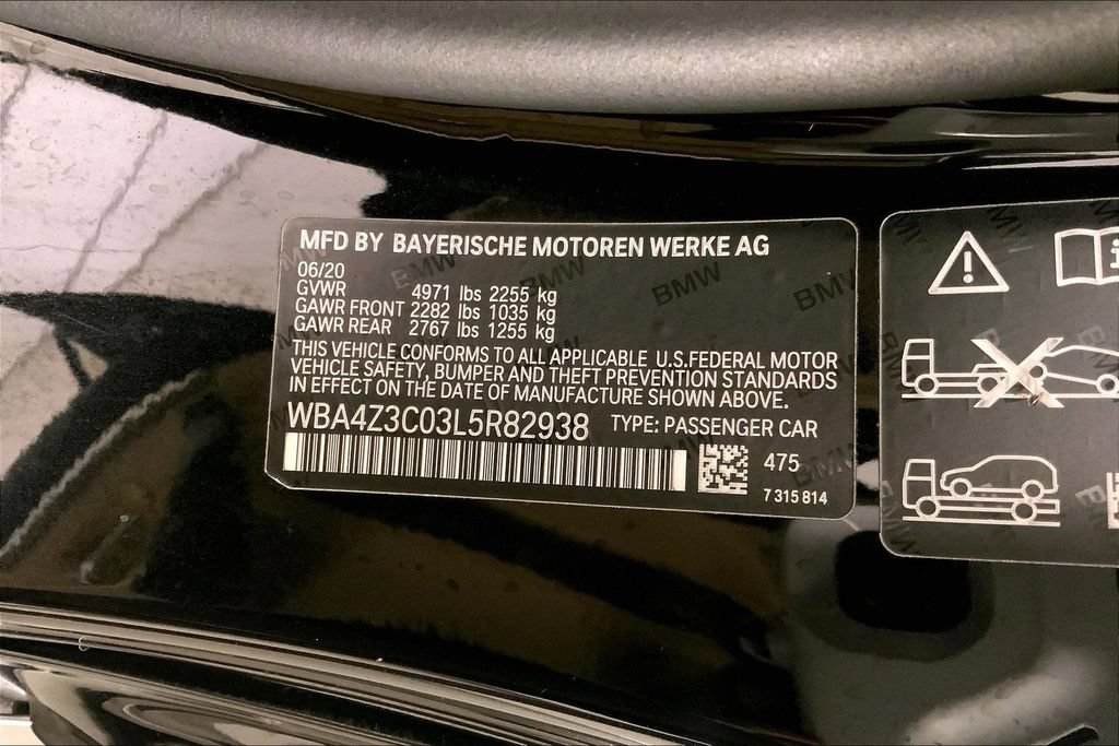 Used 2020 BMW 430i xDrive Convertible w/ Executive Package AWD/4WD image 31