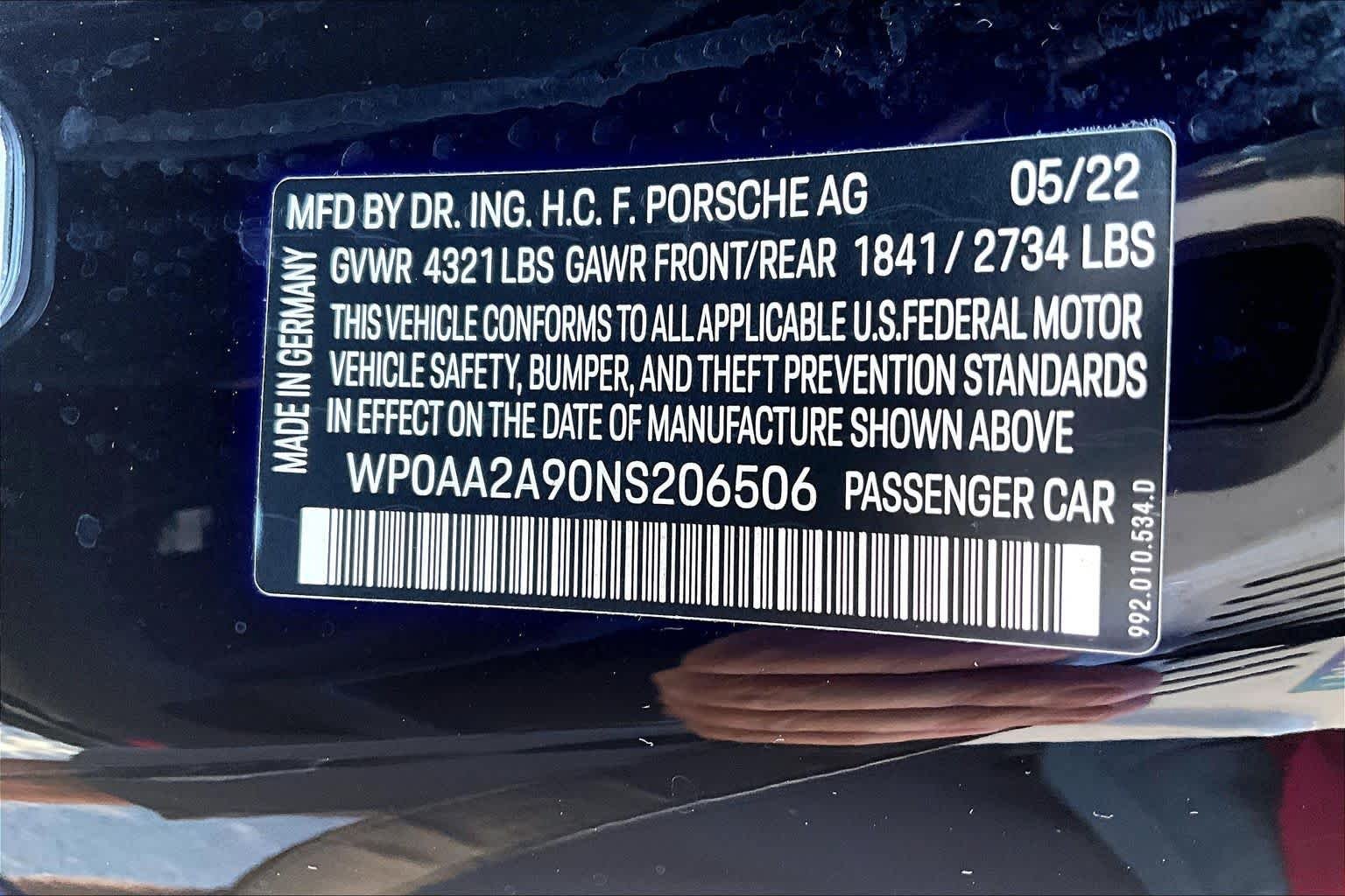Used 2022 Porsche 911 Carrera RWD image 30