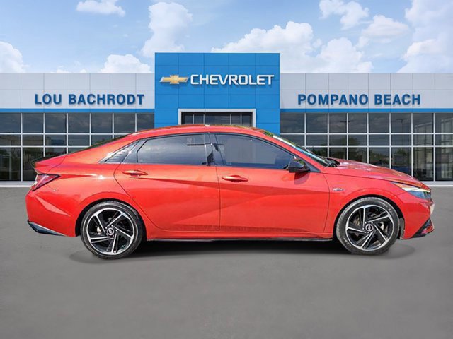 Used 2021 Hyundai Elantra N Line FWD image 2