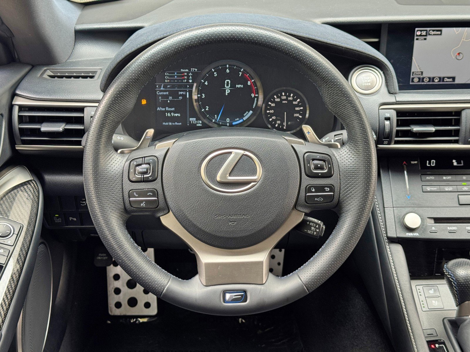 Used 2015 Lexus RC F w/ Performance Package RWD image 18