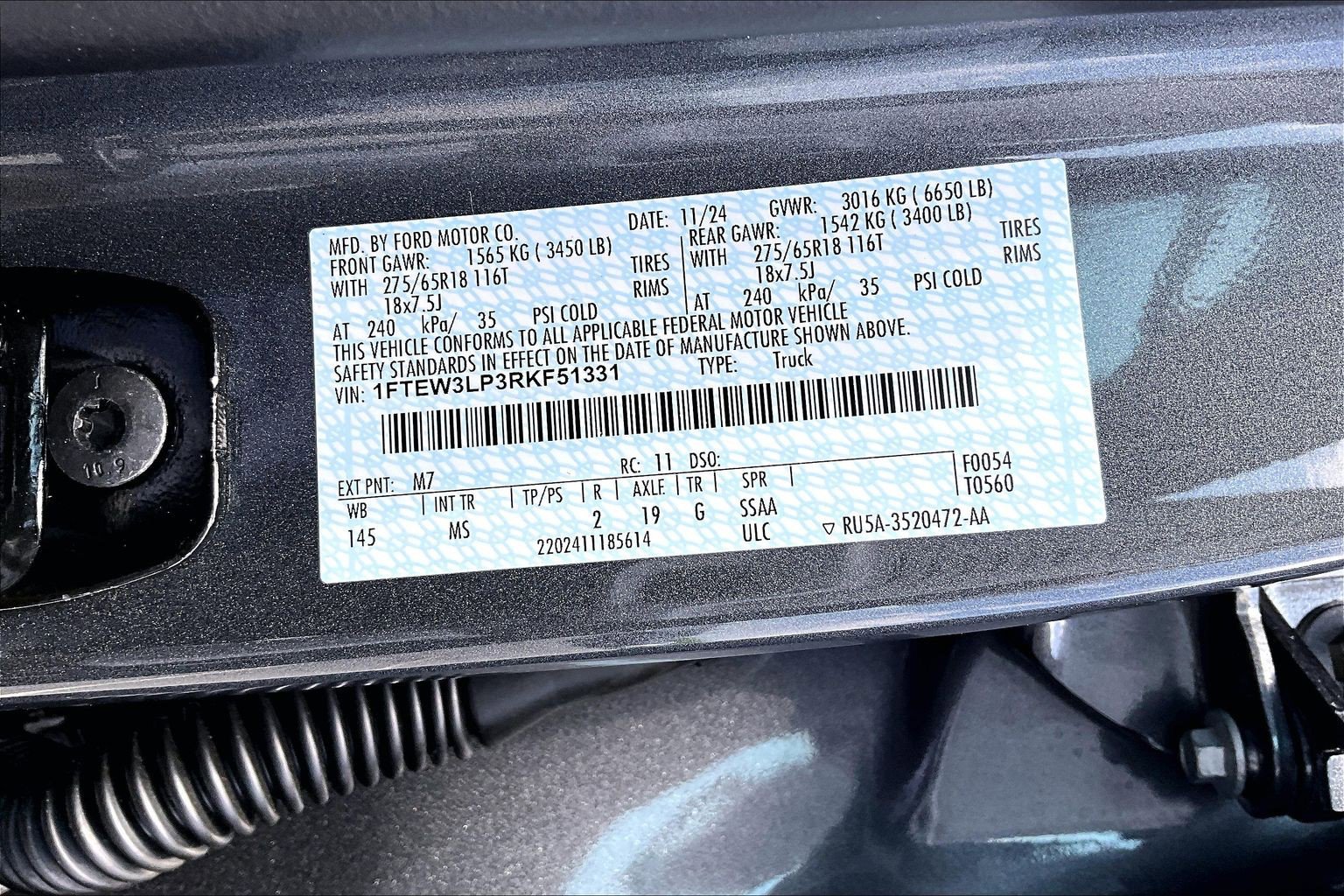 Used 2024 Ford F150 XLT AWD/4WD image 20