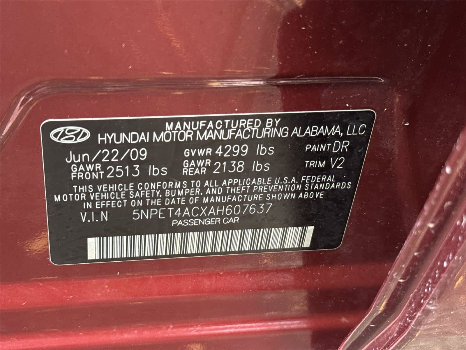 Used 2010 Hyundai Sonata GLS FWD image 29