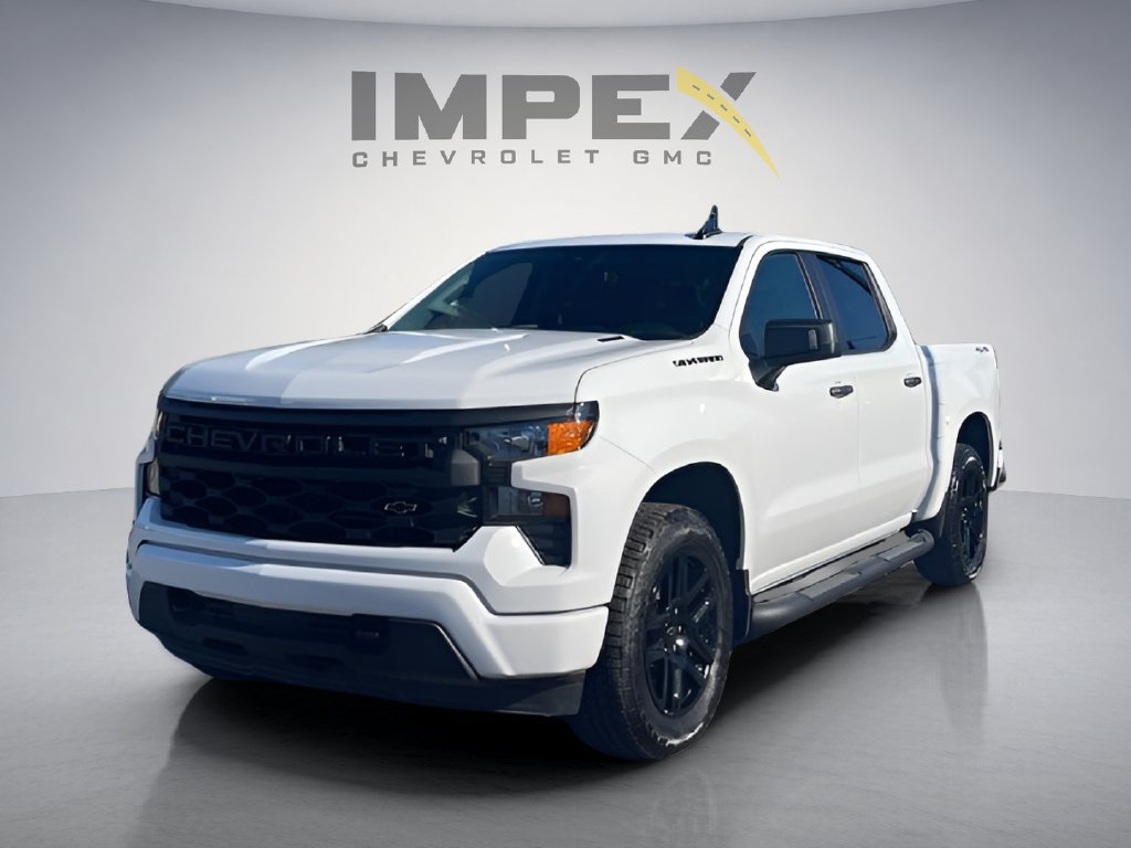 Used 2025 Chevrolet Silverado 1500 Custom w/ Turbomax Blackout Package
