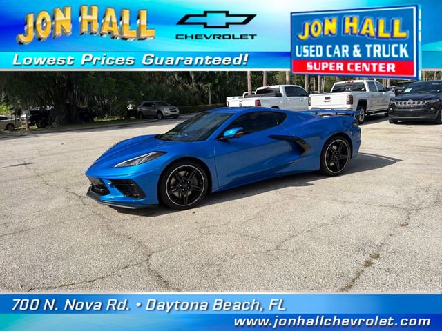 Used 2025 Chevrolet Corvette Stingray Preferred Cpe w/ Z51 Performance Package RWD image 3