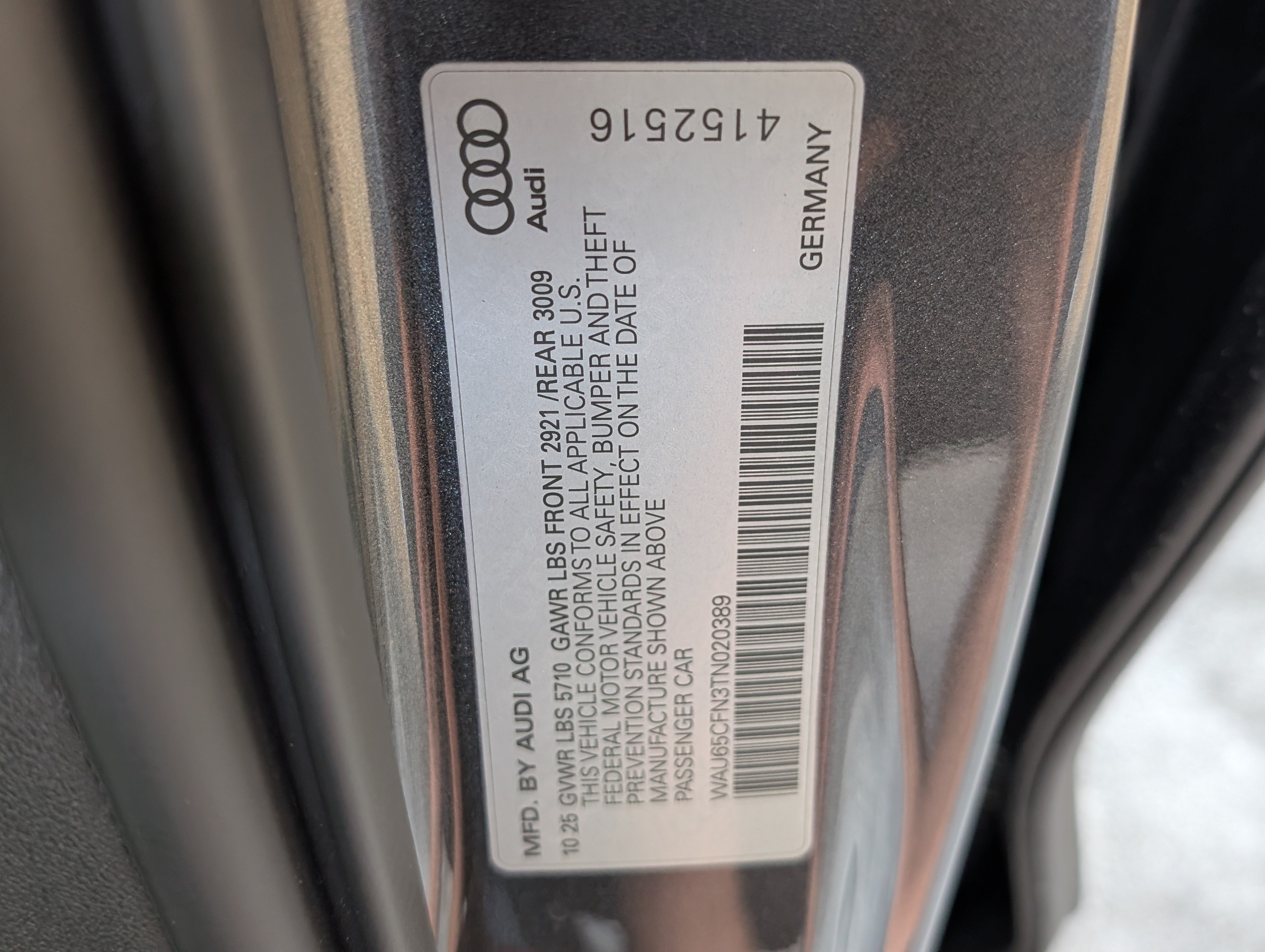 Used 2026 Audi A6 Prestige w/ Prestige Package AWD/4WD image 38