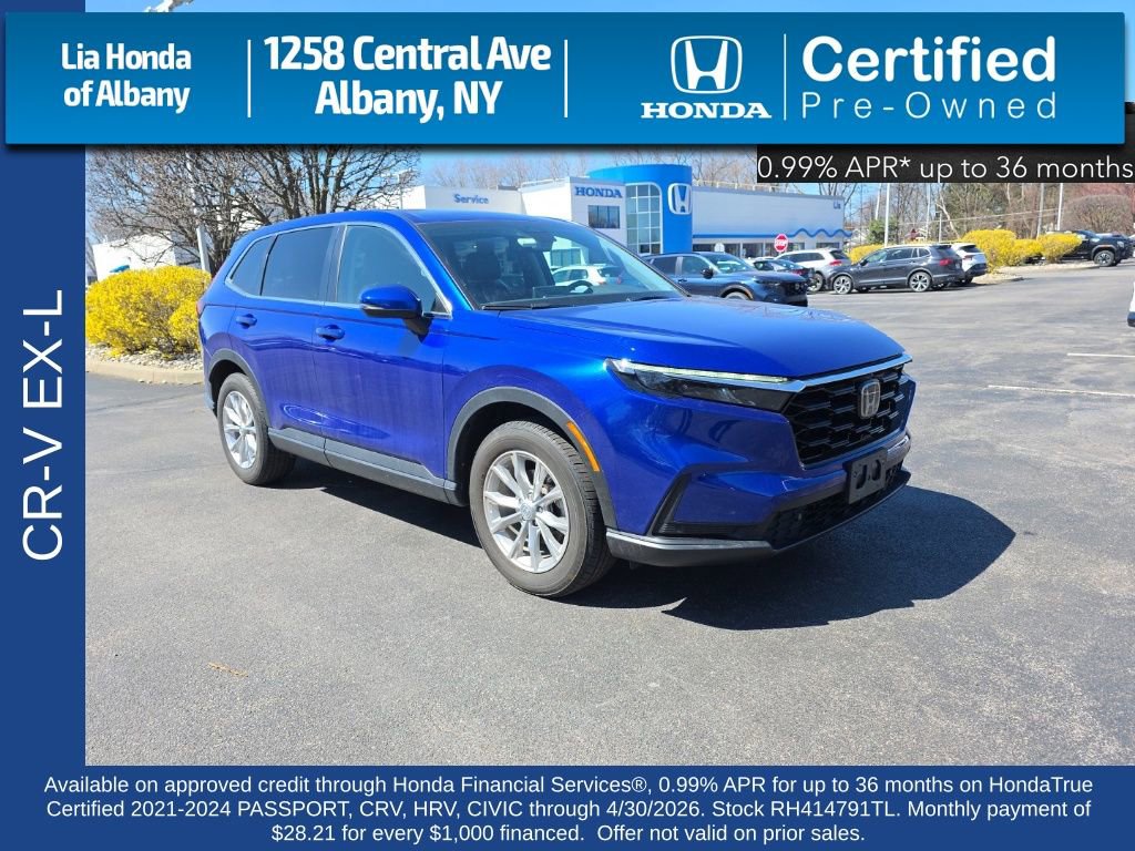 Used 2024 Honda CR-V EX-L image 1