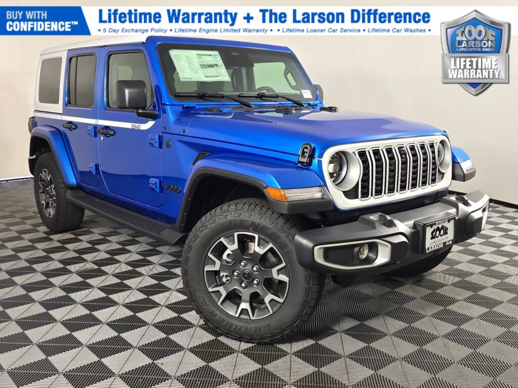 New 2026 Jeep Wrangler Unlimited Sahara w/ Whitecap Package AWD/4WD image 1