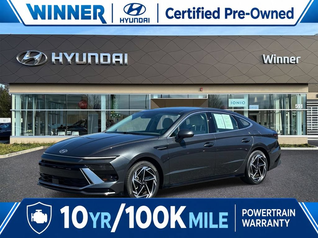 Certified 2024 Hyundai Sonata SEL w/ Convenience Package FWD image 1