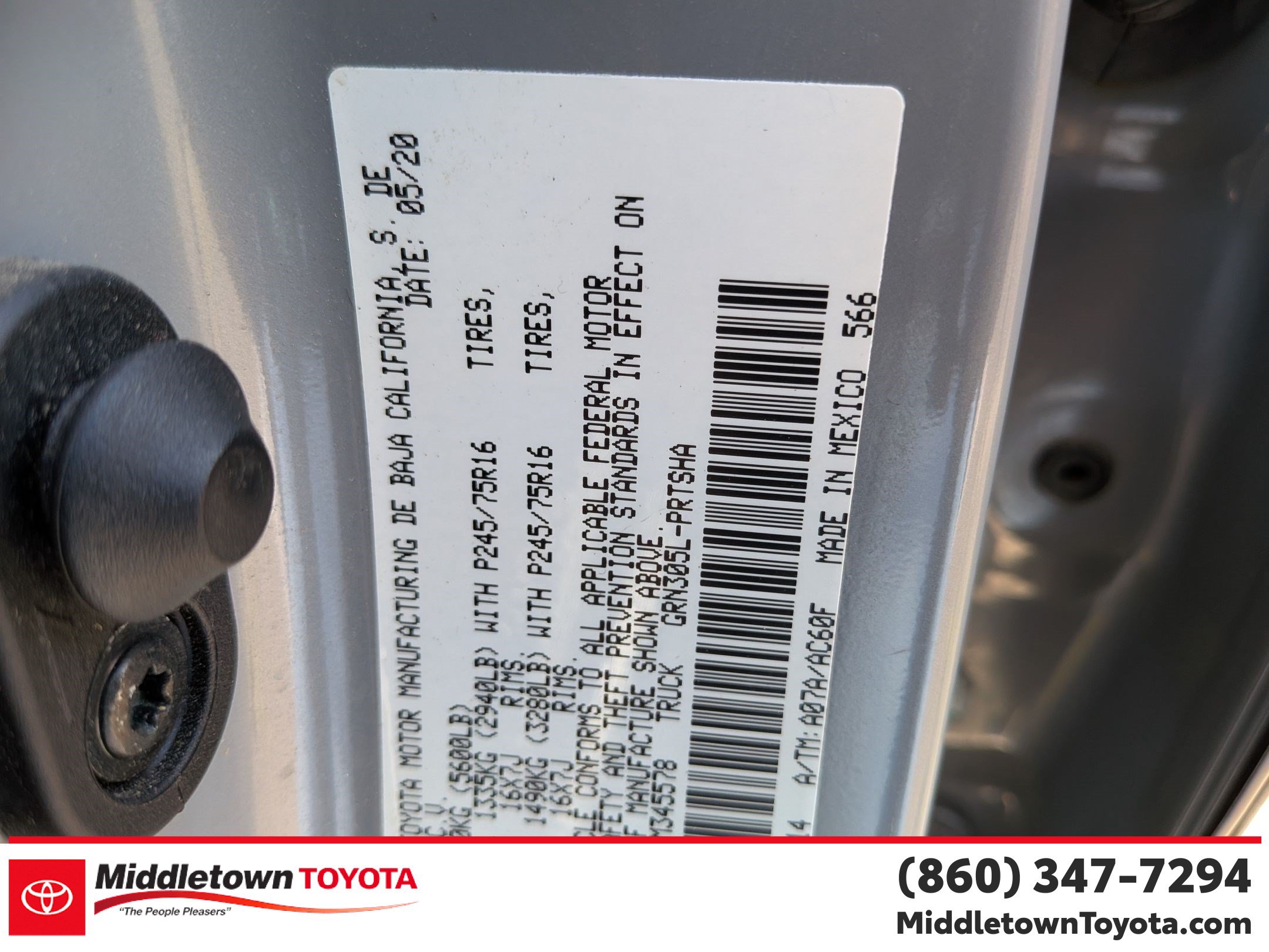 Certified 2020 Toyota Tacoma SR5 AWD/4WD image 38