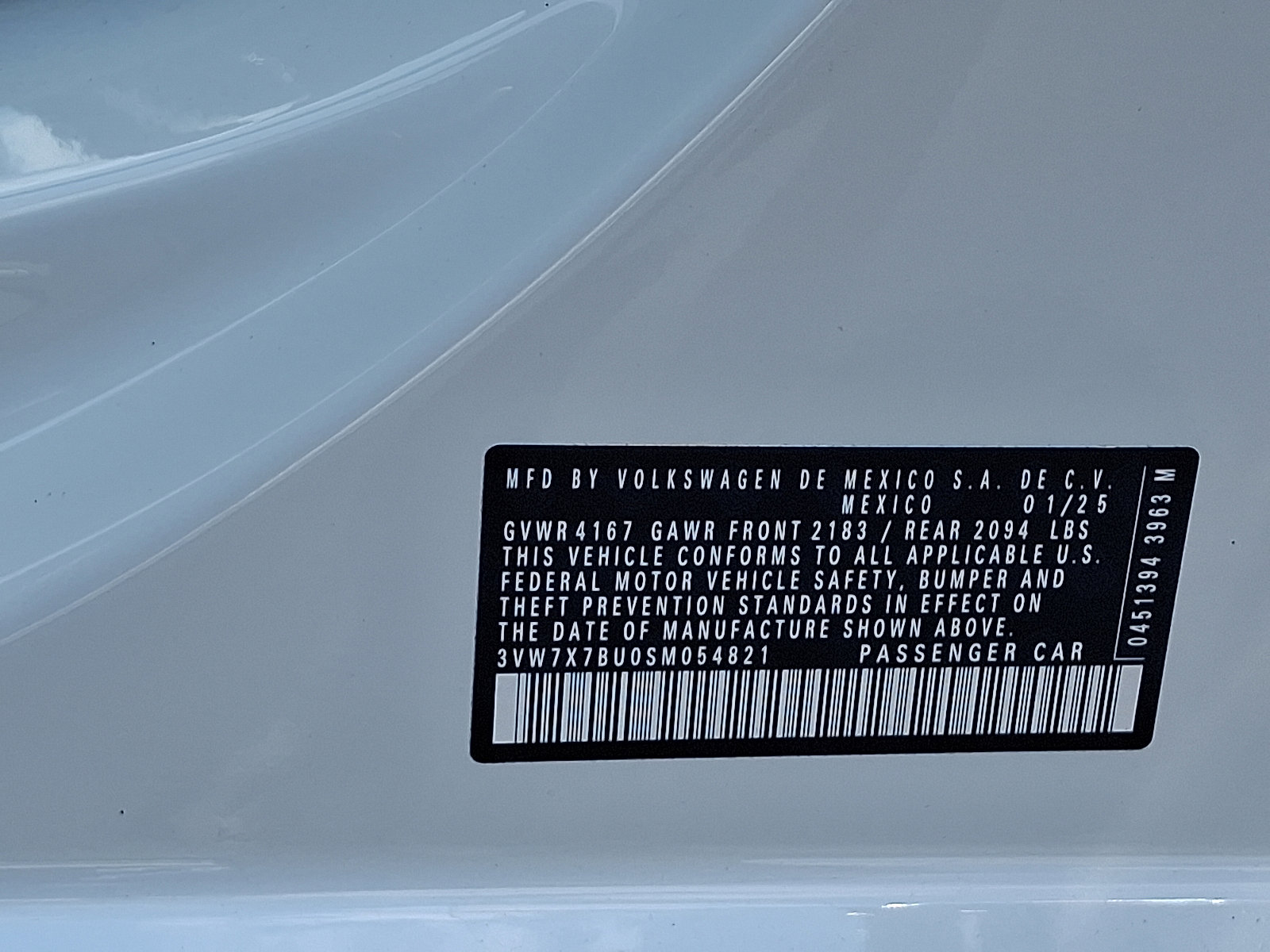 Certified 2025 Volkswagen Jetta SE image 29