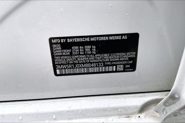 Used 2021 BMW 330i Sedan w/ M Sport Package RWD image 14