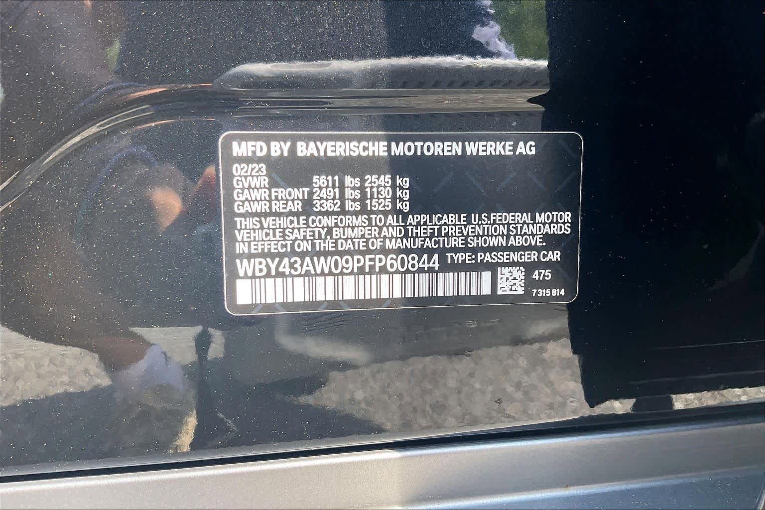 Certified 2023 BMW i4 eDrive35 w/ Premium Package RWD image 36