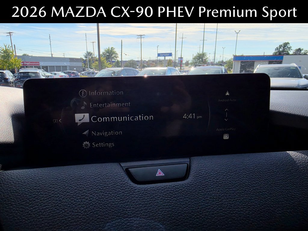 New 2026 MAZDA CX-90 Plug-In Hybrid w/Premium Sport AWD/4WD image 28