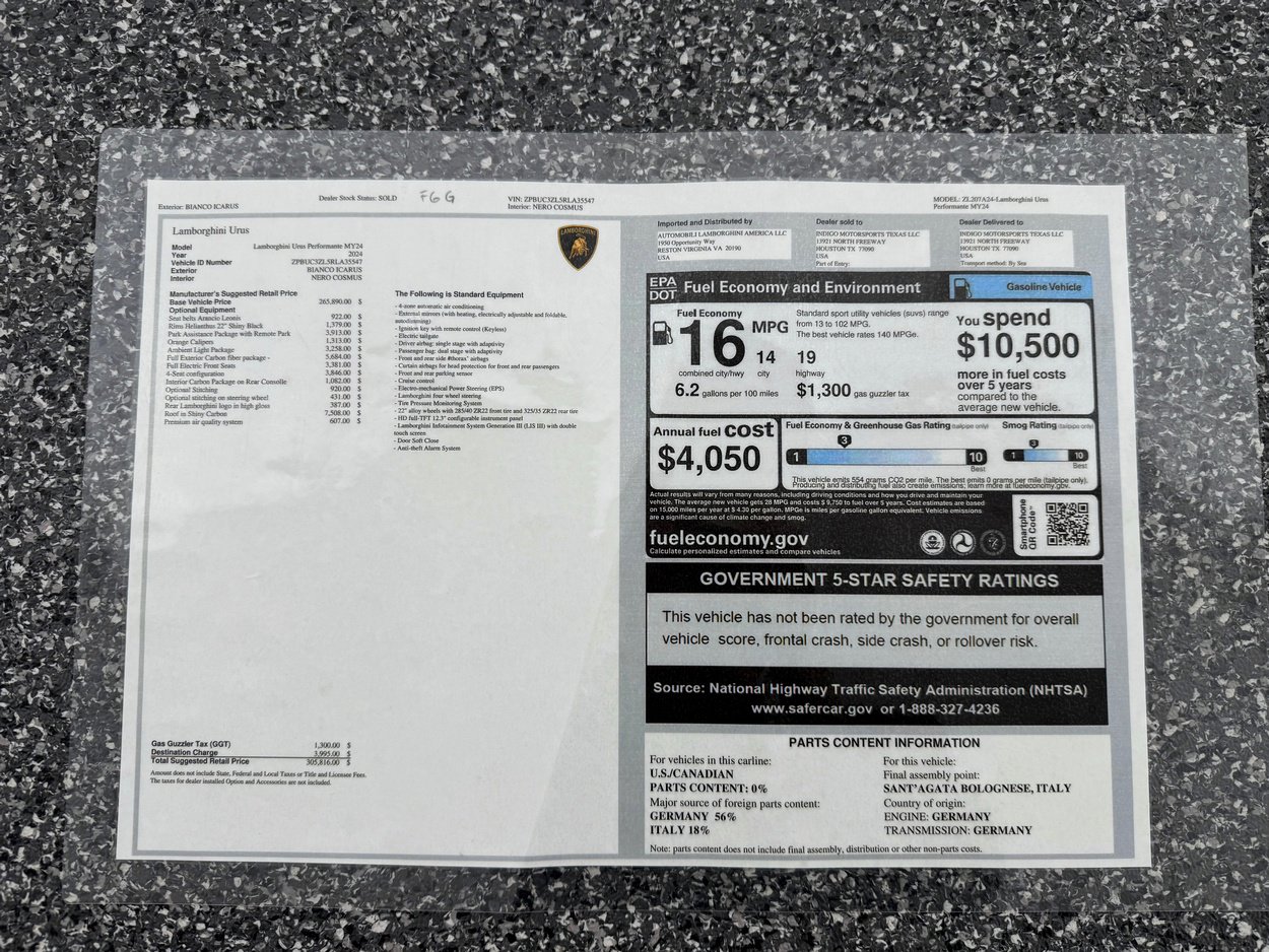 Used 2024 Lamborghini Urus Performante image 50