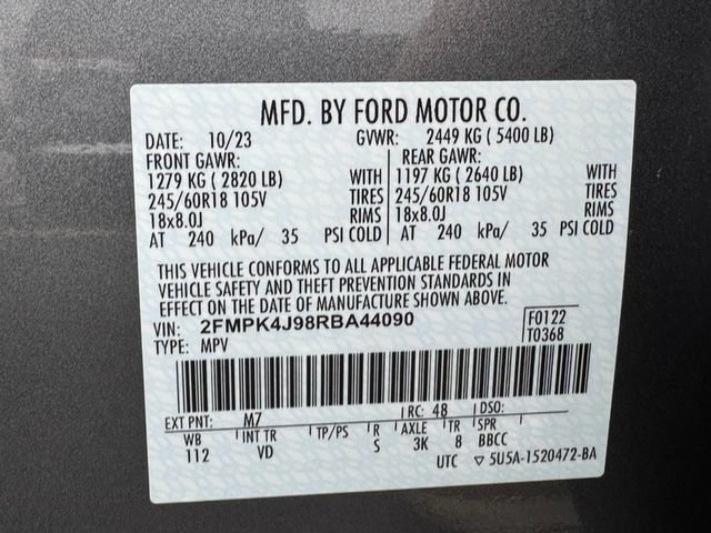 Used 2024 Ford Edge SEL w/ Convenience Package AWD/4WD image 24