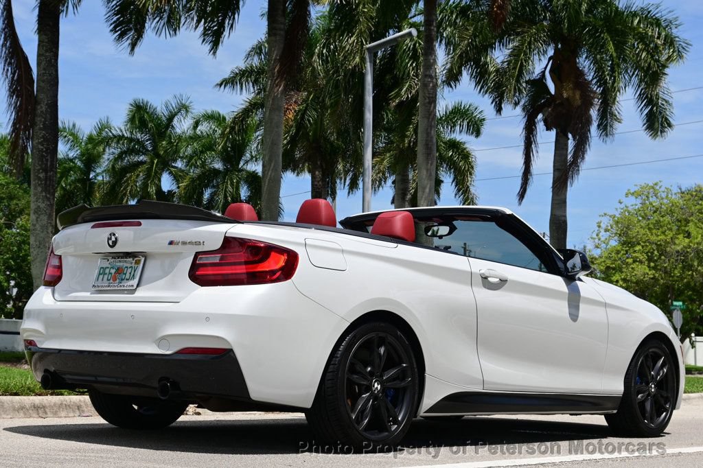 Used 2017 BMW M240i Convertible RWD image 12
