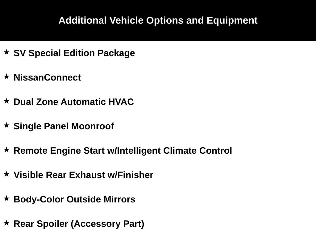 Used 2025 Nissan Altima 2.5 SV w/ SV Special Edition Package image 3